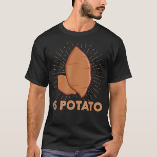 Is Potato As Seen On Late Night Television Funny F T-Shirt