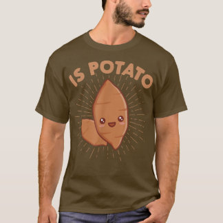 Is Potato As Seen On Late Night Television Kawaii  T-Shirt