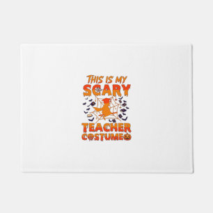 Is Scary Teacher Costume Halloween Witch Spider We Doormat