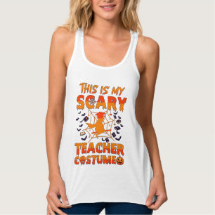 Is Scary Teacher Costume Halloween Witch Spider We Singlet