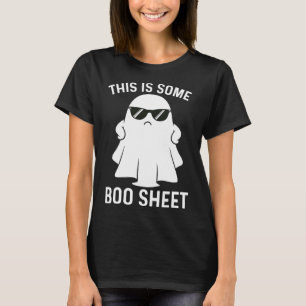 Is Some Boo Ghost Halloween Costume Men Women  T-Shirt
