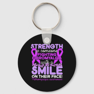 Is Someone Fighting Fibromyalgia For Women Key Ring