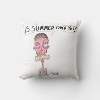 Is Summer Over Yet? - Erica Crooks Comics Cushion