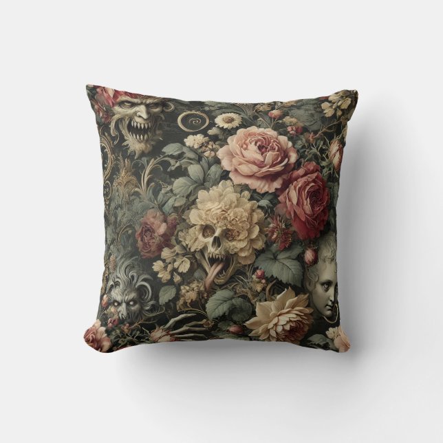 Is That All There Is – Gothic Victorian Cushion (Front)