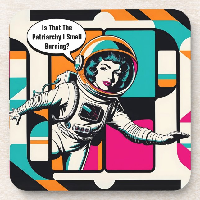  Is That the Patriarchy I Smell Burning? Coaster (Front)