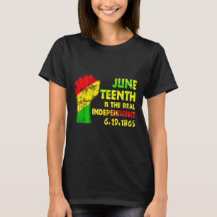 Is The Real Independence Day 1865 Freedom Pride 1 T-Shirt