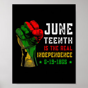 Is The Real Independence Day 1865 Freedom Pride 4  Poster