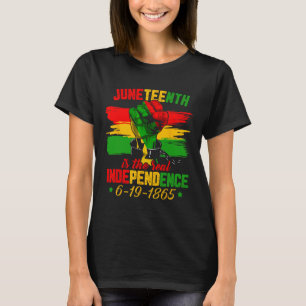 Is The Real Independence Day 1865 Freedom Pride T-Shirt