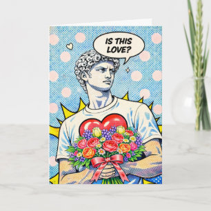 Is This Love? – Pop Art Valentine Card