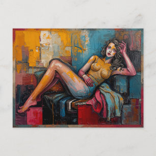 “Is This One Working” – Jasmine’s Portrait Holiday Postcard