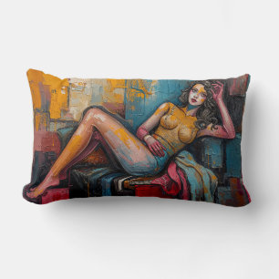“Is This One Working” – Jasmine’s Portrait Lumbar Cushion
