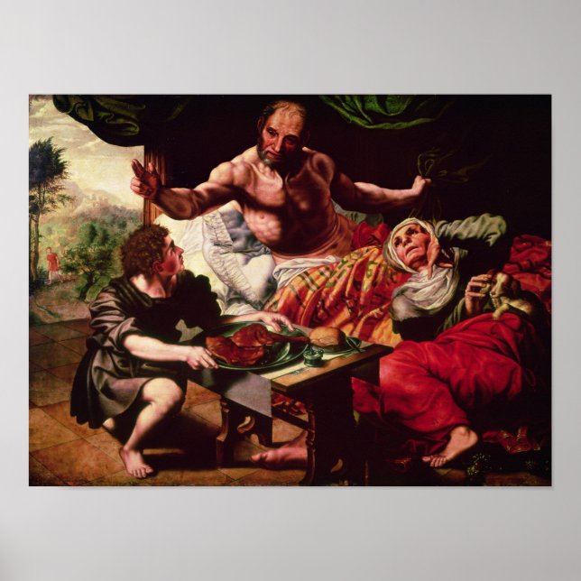 Isaac Blessing Jacob Poster (Front)