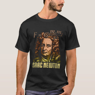 Isaac Newton Gravitation Physicist Physics Science T-Shirt