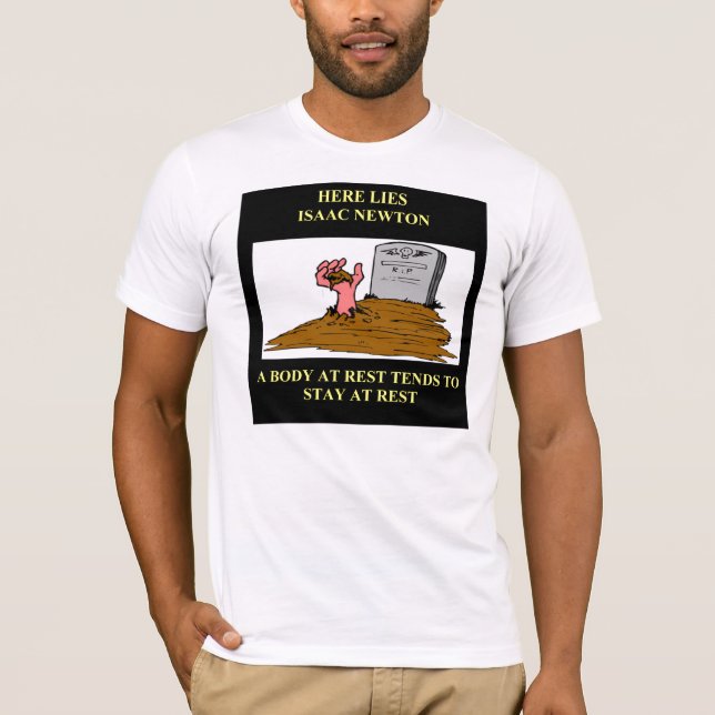 isaac newton joke T-Shirt (Front)