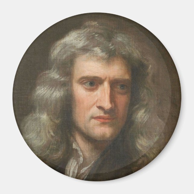 Isaac Newton Magnet (Front)
