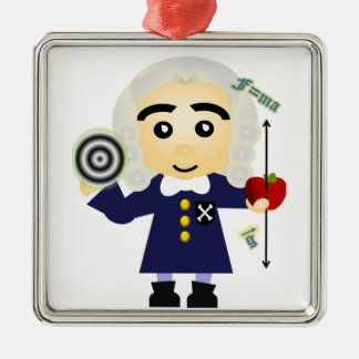 Isaac Newton Metal Tree Decoration