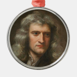 Isaac Newton Metal Tree Decoration