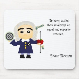 Isaac Newton Mouse Pad