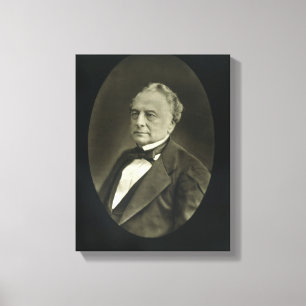 Isaac Pereire (1806-80), from 'Galerie Contemporai Canvas Print
