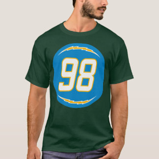 Isaac Rochell Number 98 Jersey Los Angeles Charger T-Shirt