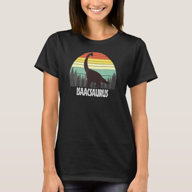 Isaacsaurus Isaac Saurus T-Shirt (Front)