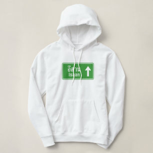 Isaan Ahead ⚠ Thai Highway Traffic Sign ⚠ Hoodie