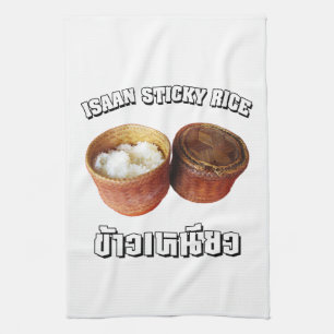 Isaan Sticky Rice [Khao Niao] Tea Towel