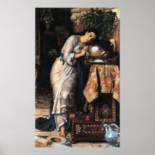 Isabella and the Pot of Basil by William Hunt Poster