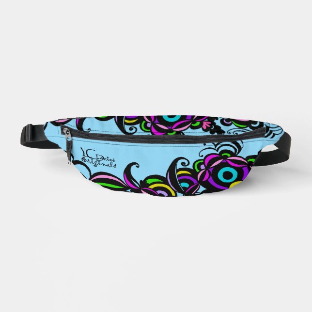 Isabella Blue Fanny Pack (Front)