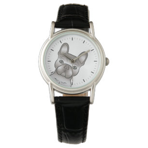 Isabella French Bulldog Frenchie Cute Cartoon Dog Watch