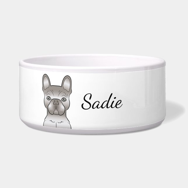 Isabella French Bulldog / Frenchie Cute Dog & Name (Front)