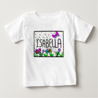 Isabella Girl's Name, Whimsical Art