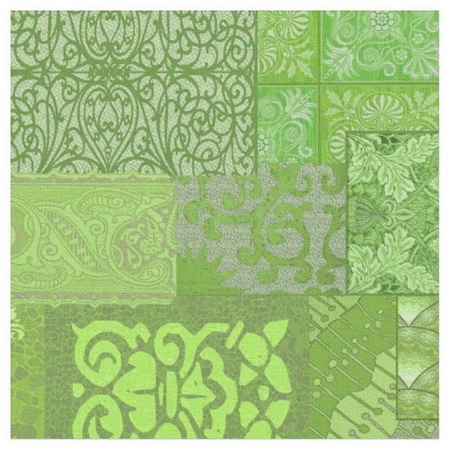 Isabella Green Grande Fabric (Close Up)