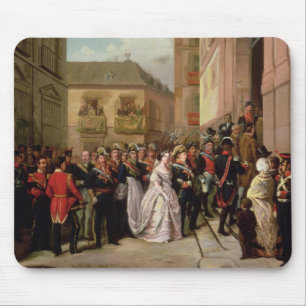 Isabella II of Spain and her husband Mouse Pad