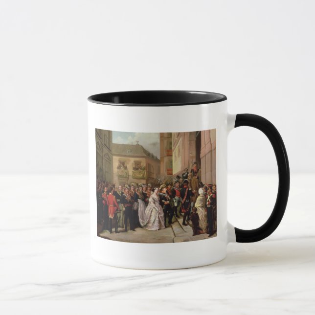 Isabella II of Spain  and her husband Mug (Right)