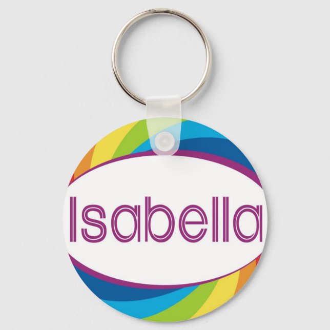 Isabella Key Ring (Front)