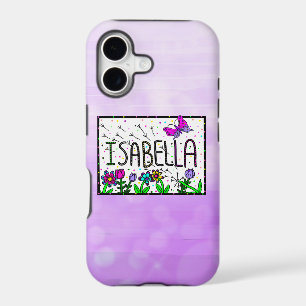 Isabella - The Name Isabella Whimsical Drawing