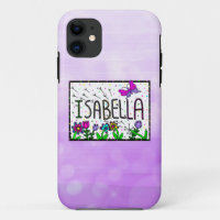 Isabella - The Name Isabella Whimsical Drawing