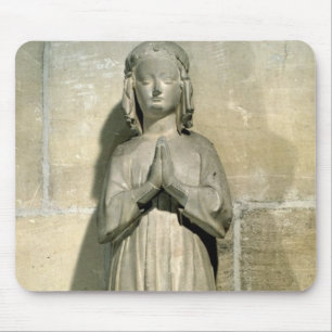 Isabelle of France (1292-1358) c.1304 (stone) Mouse Pad