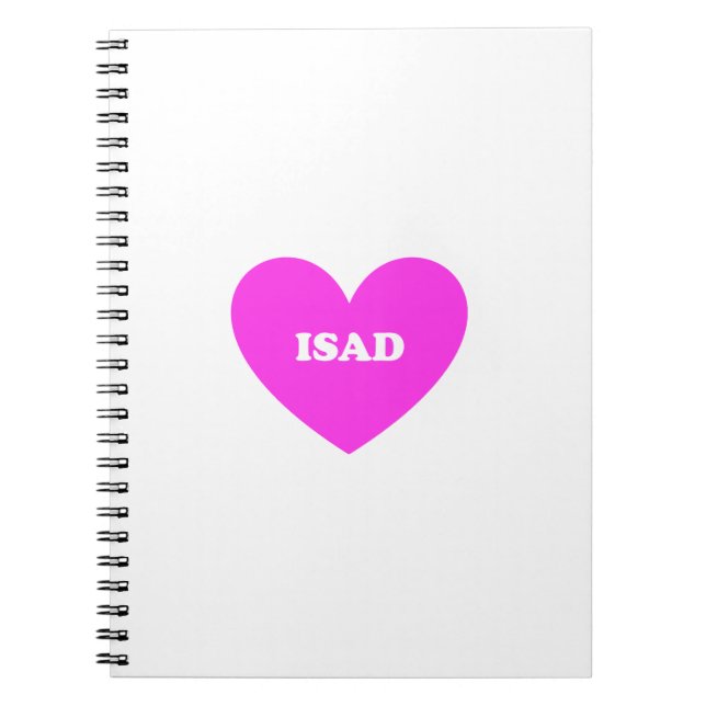 Isad Spiral Notebook (Front)