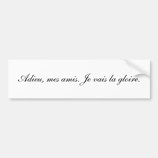 Isadora Duncan Bumper Sticker (Front)