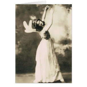 Isadora Duncan Dancing