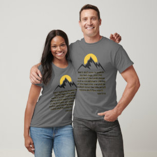 Isaiah 2:2 Bible Scripture Quote KJV Unisex T-Shirt