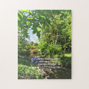 Isaiah 33:21 jigsaw puzzle