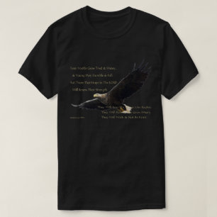 Isaiah 40:30-31 Religious T-Shirt