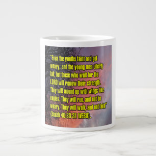 Isaiah 40:30–31 WEBU Mug