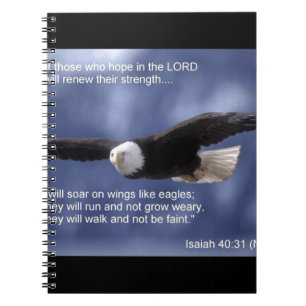 Isaiah 40:31 notebook