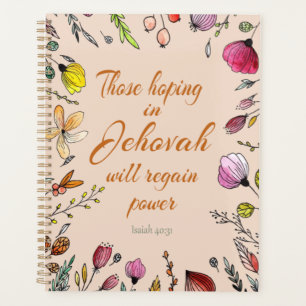 Isaiah 40:31 planner