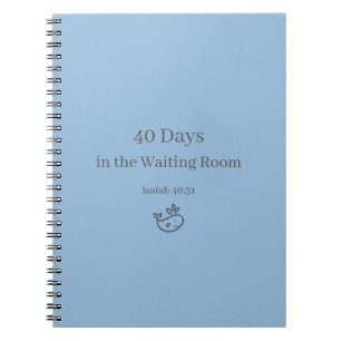 Isaiah 40:31 Waiting Christian  Notebook