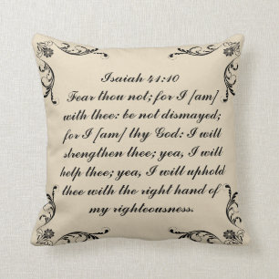 ISAIAH 41:10 CUSHION